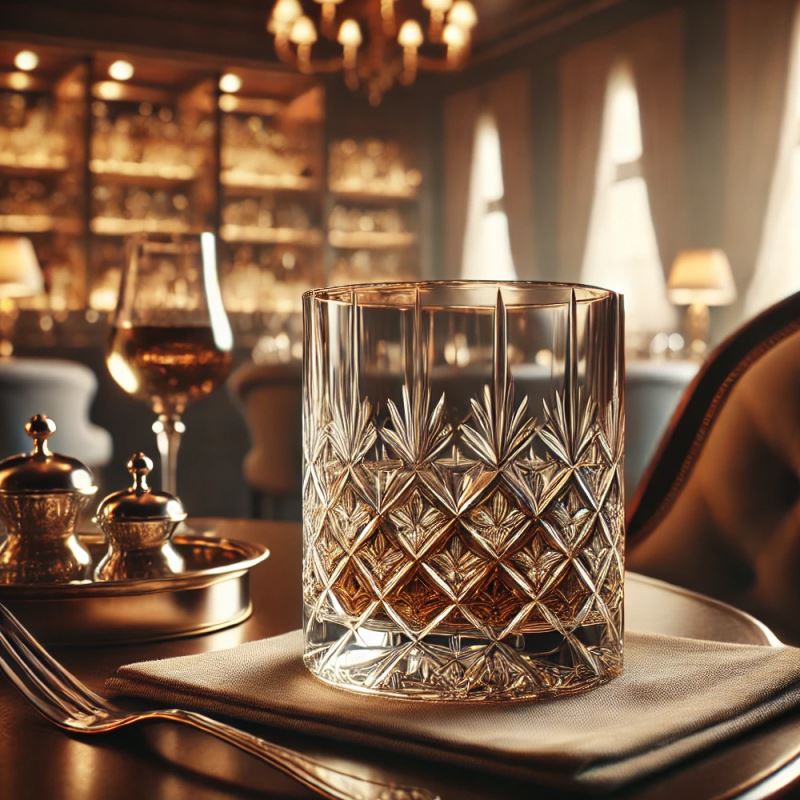水晶玻璃<br/>威士忌杯