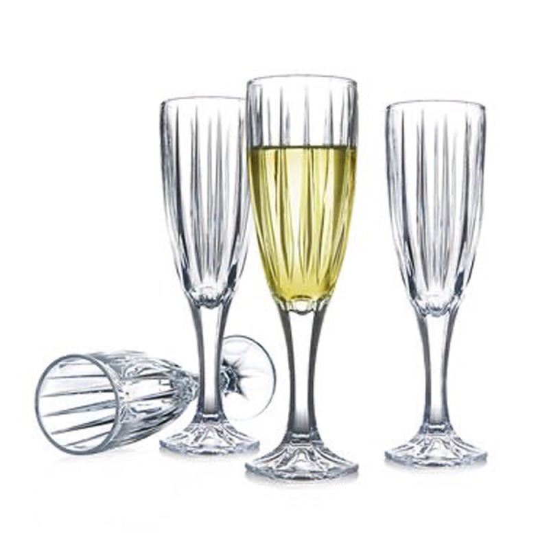 Champagne crystal glass